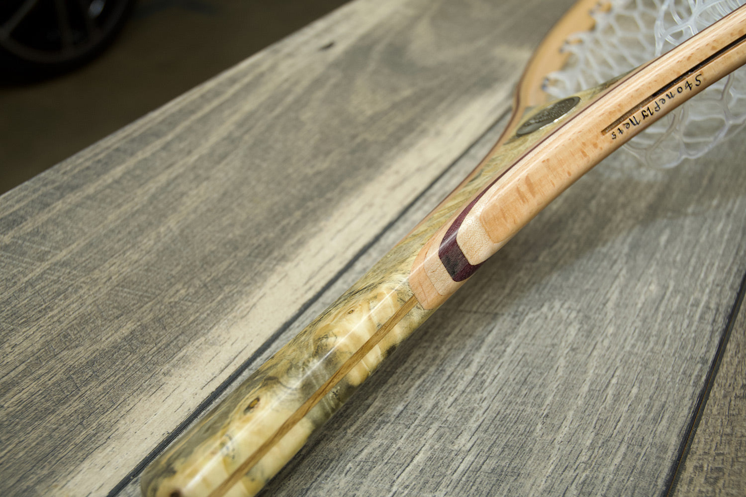 TMR Buckeye Burl Landing Net