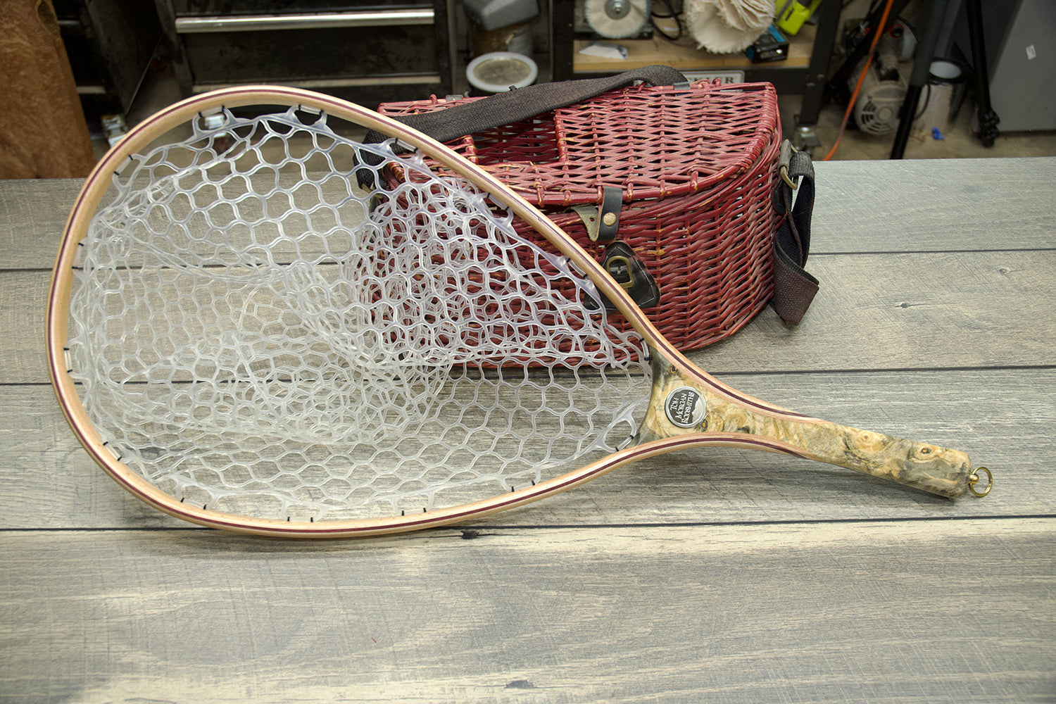 TMR Buckeye Burl Landing Net
