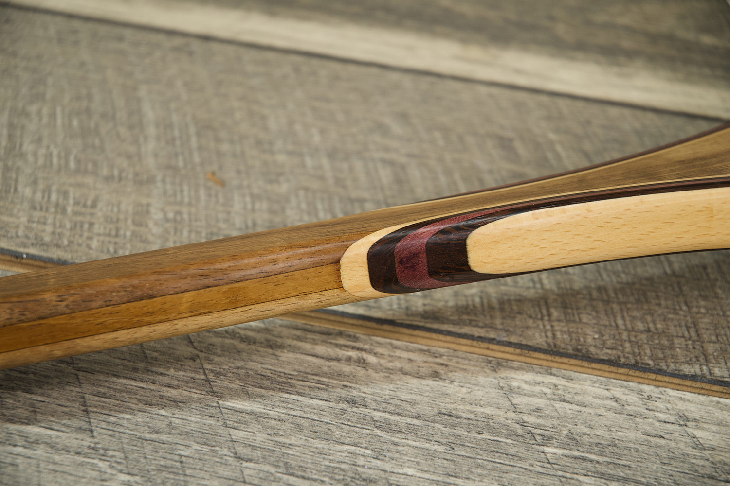 Hawaiian Koa Landing Net - Long Handle