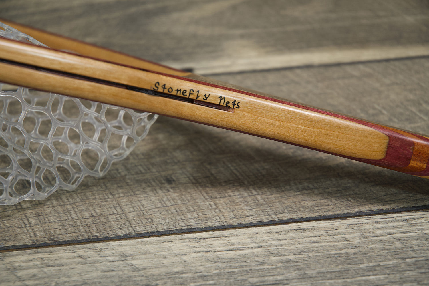 Curly Walnut Landing Net