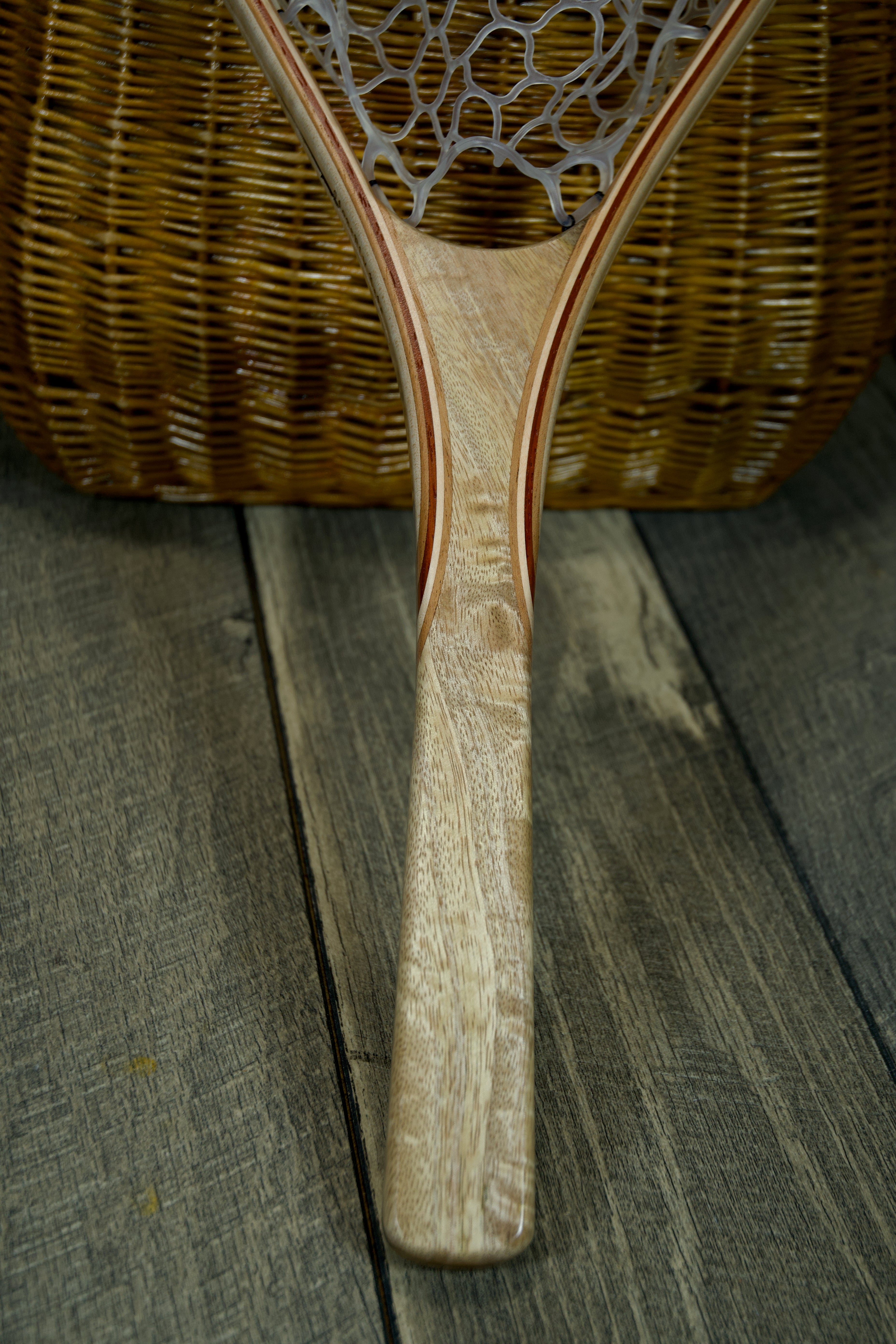 Figured Mango Landing Net Long Handle