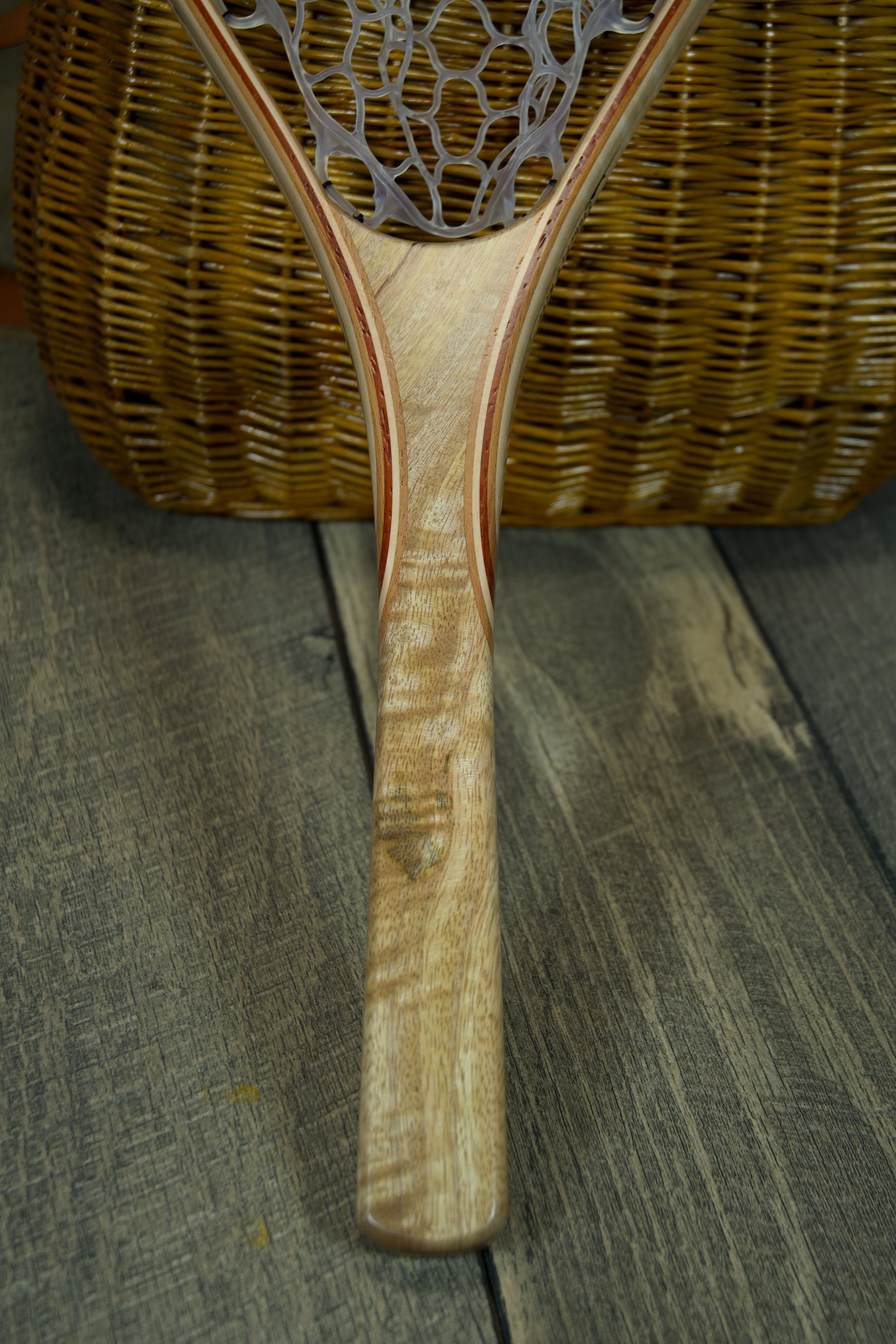 Figured Mango Landing Net Long Handle