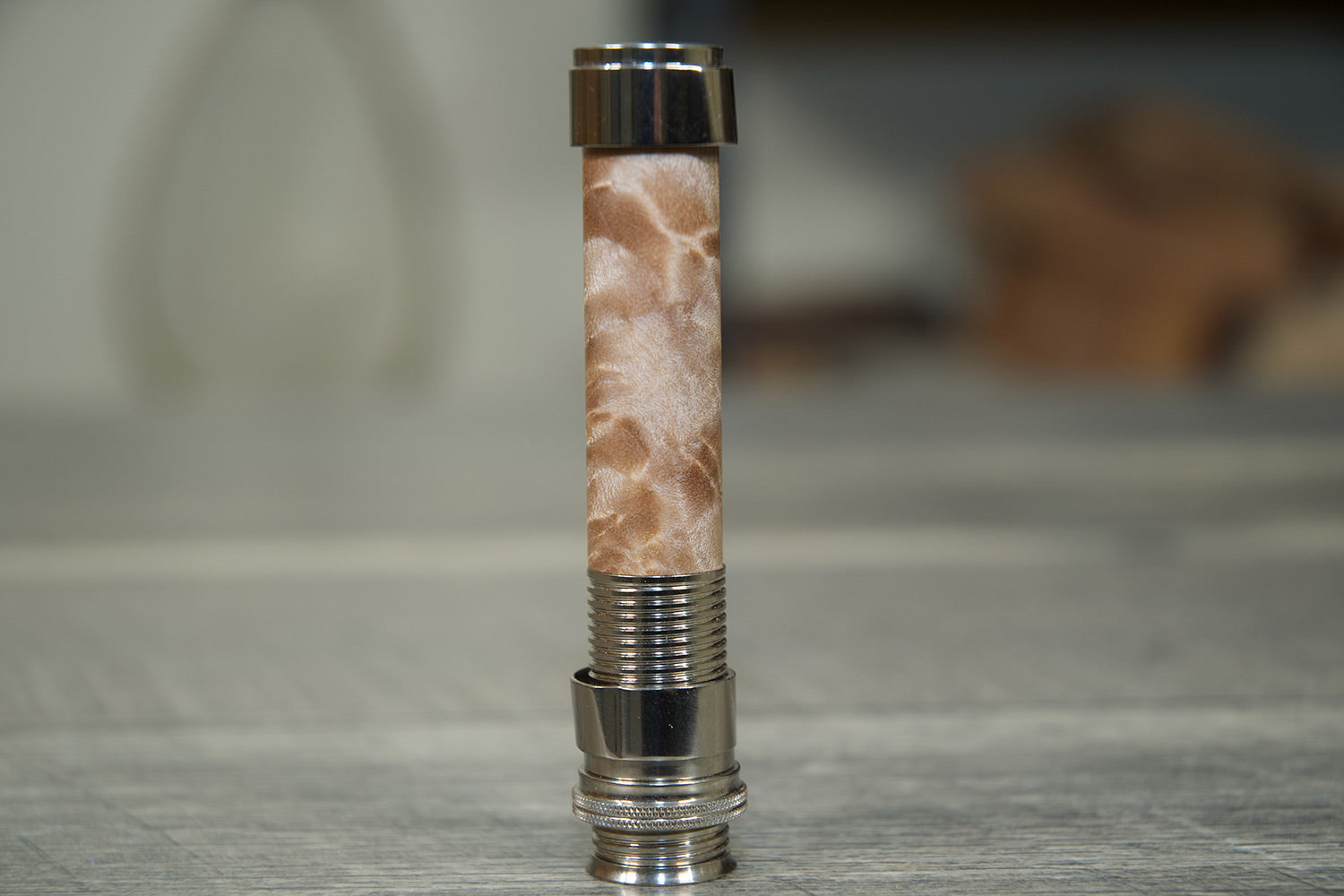 Maple Burl Reel Seat