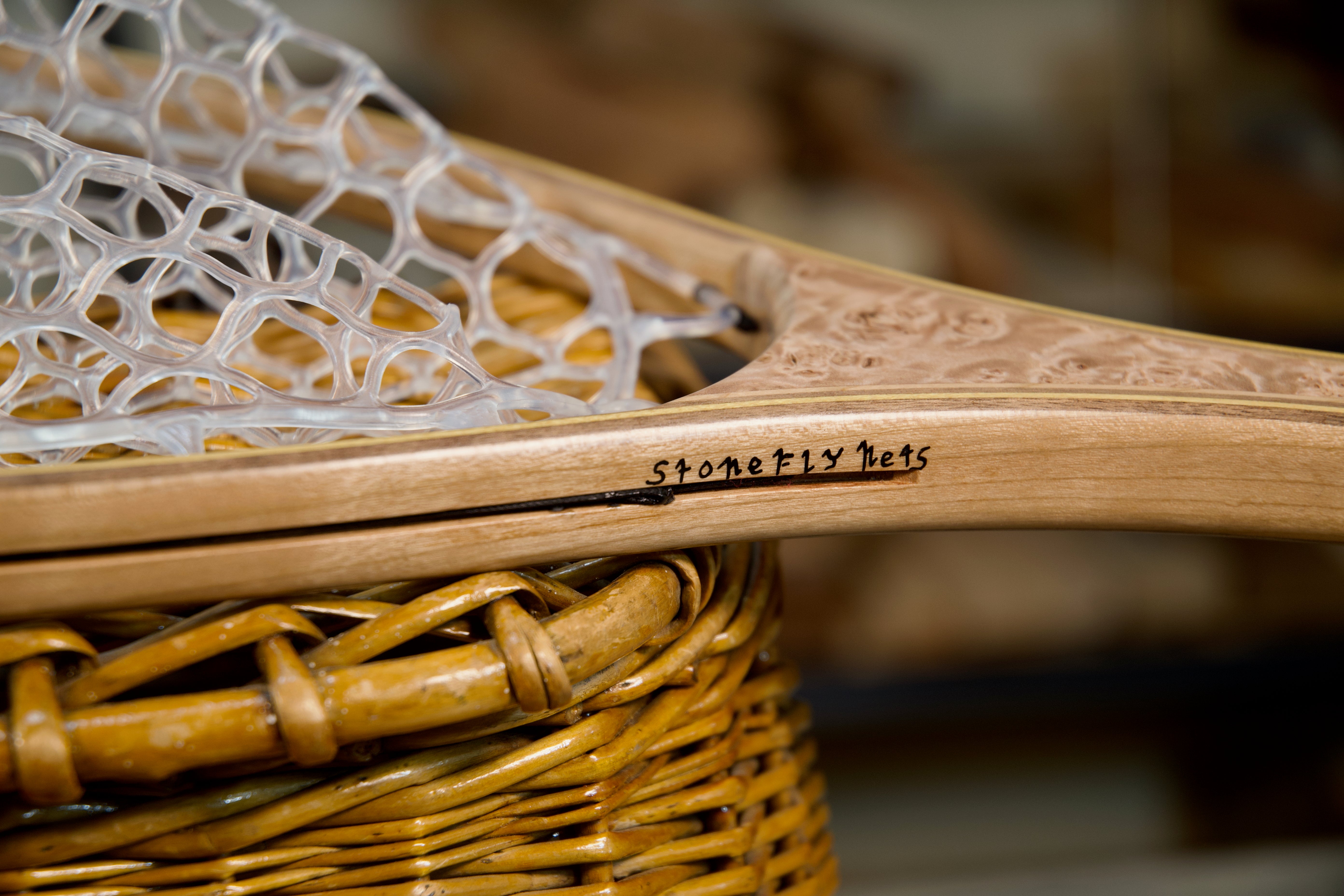 Maple Burl Landing Net