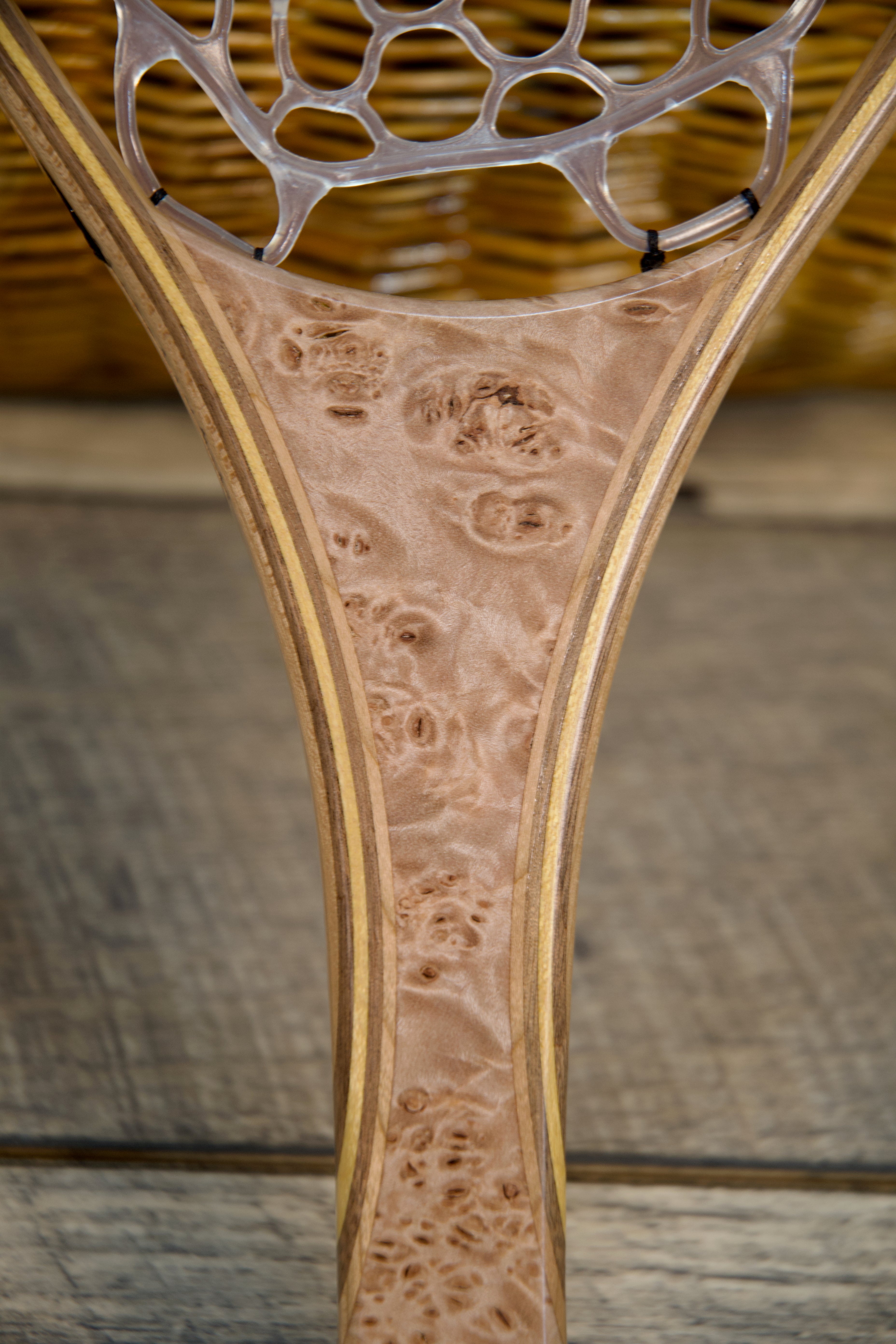 Maple Burl Landing Net