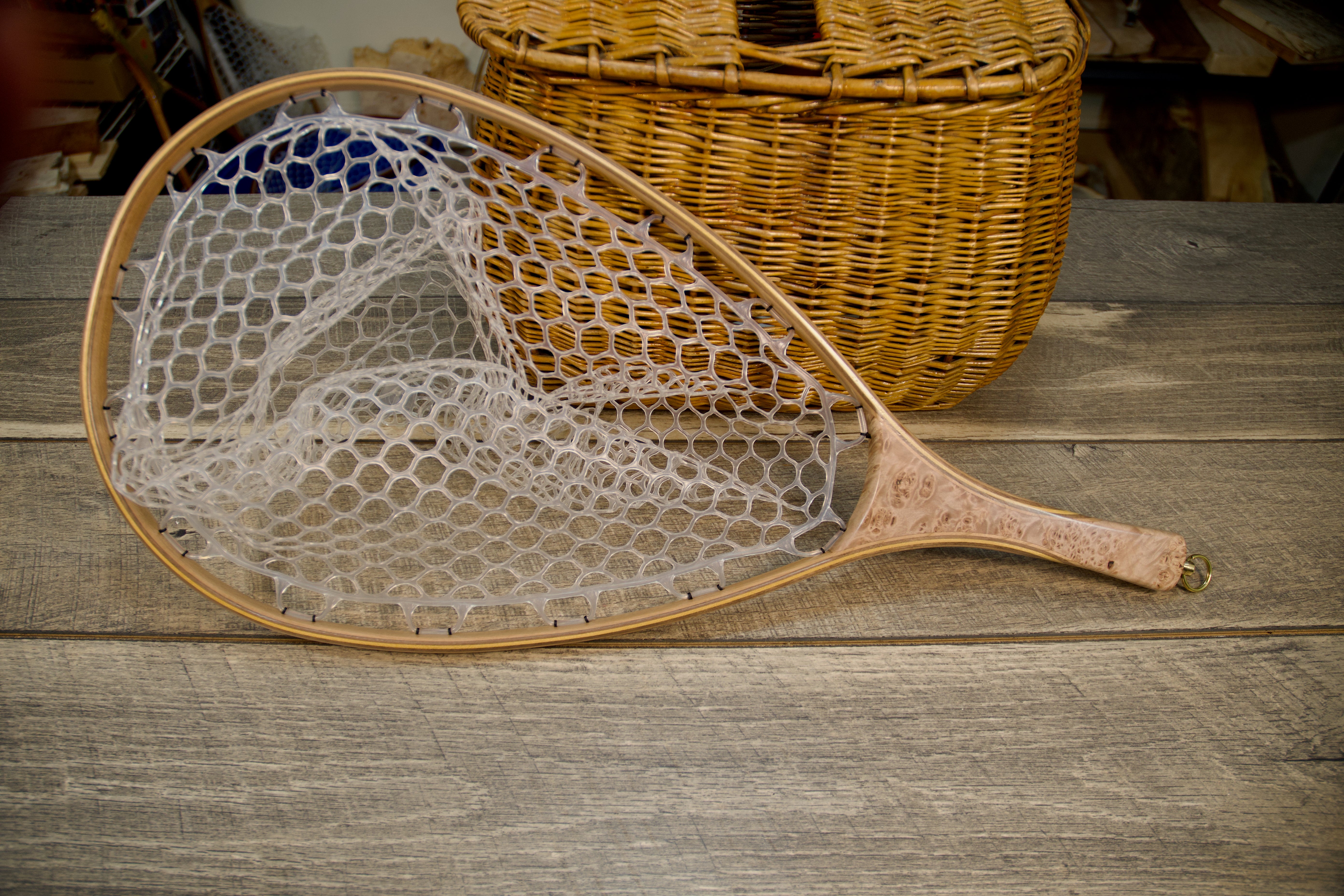 Maple Burl Landing Net