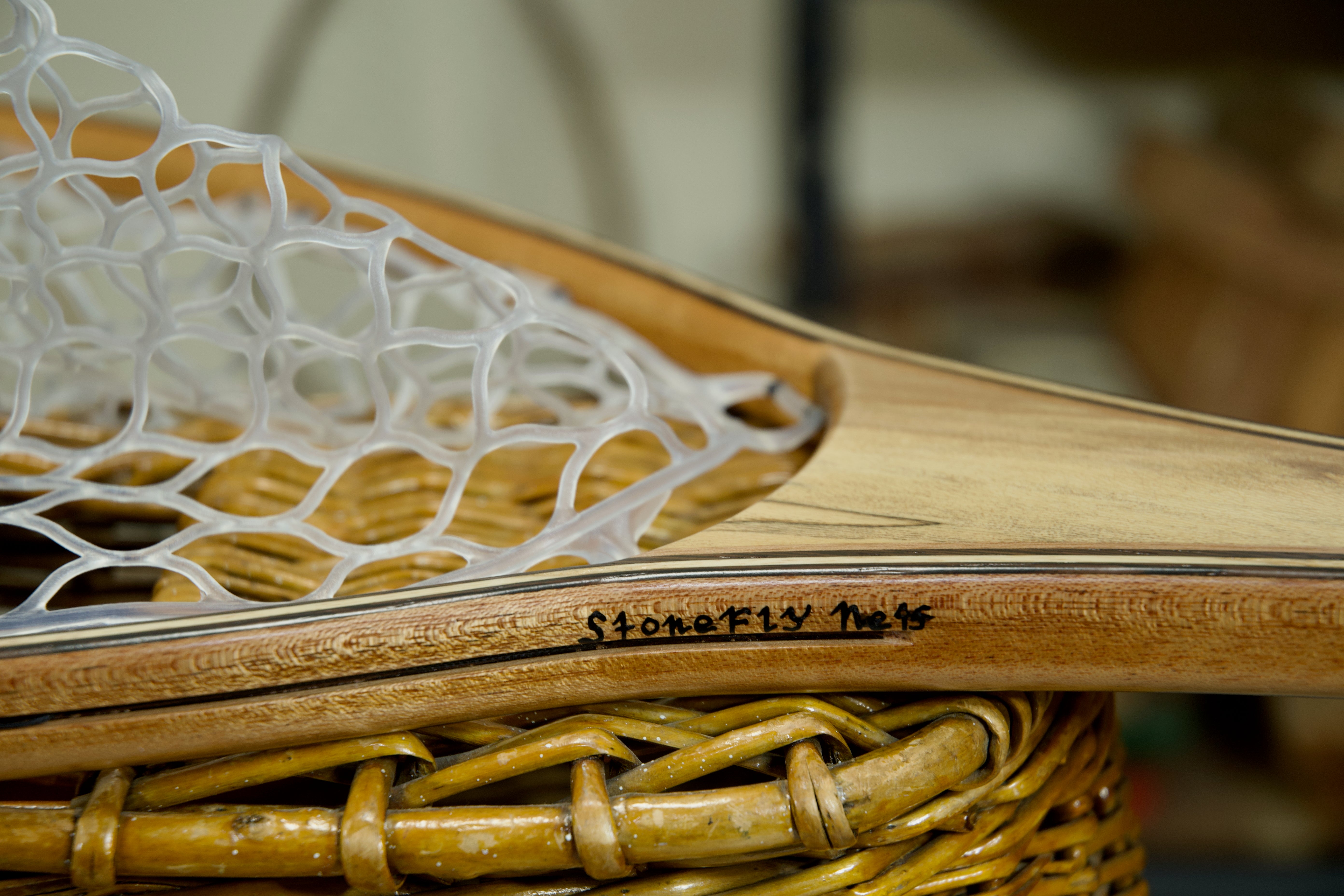 Spalted Sycamore Landing Net