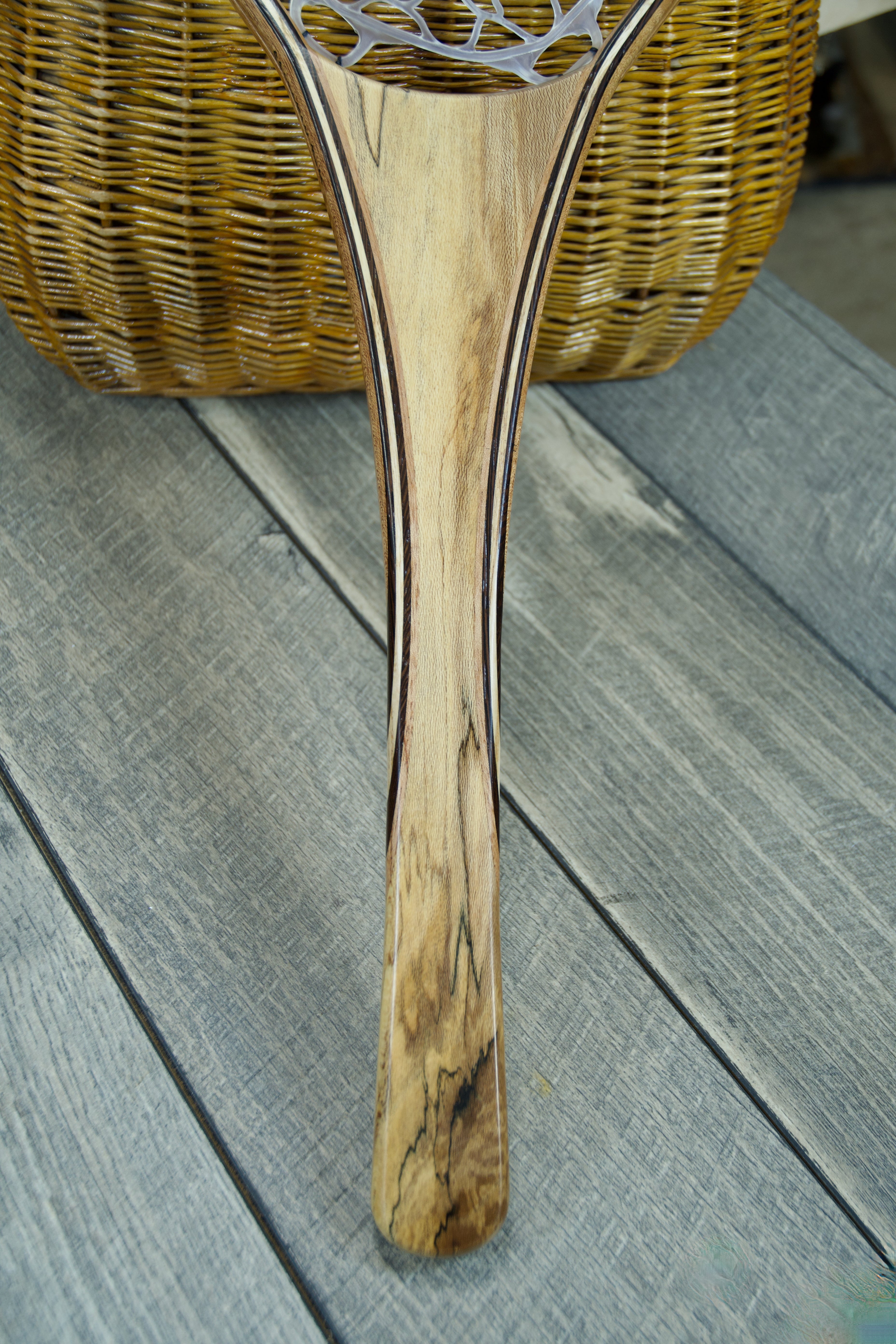 Spalted Sycamore Landing Net