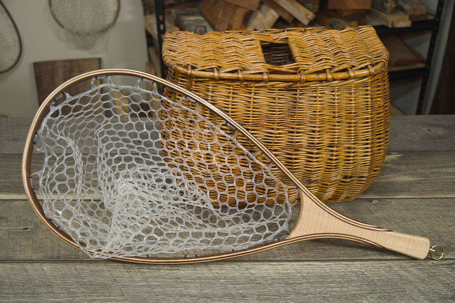 Tiger Maple Landing Net