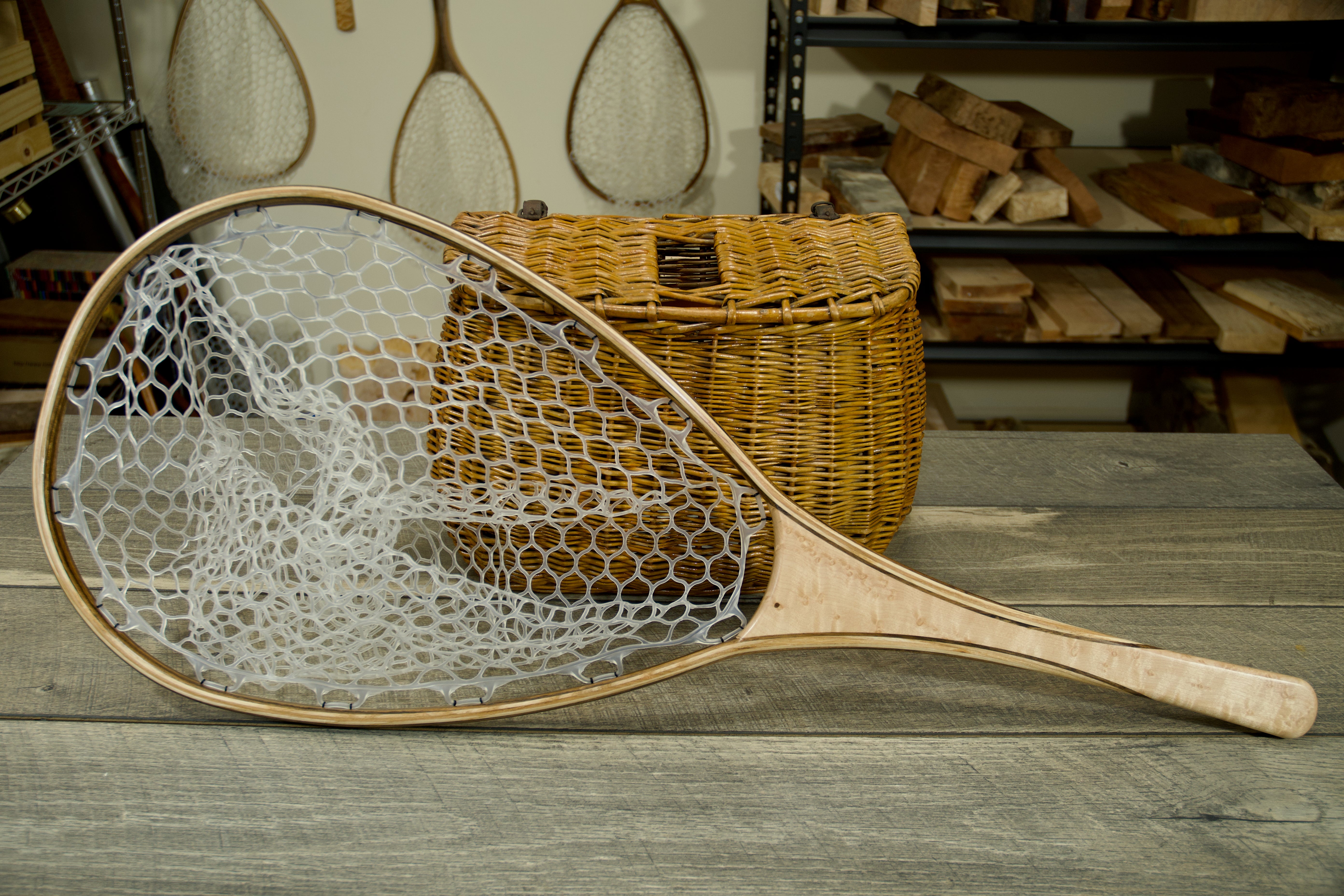 Birdseye Maple Landing Net