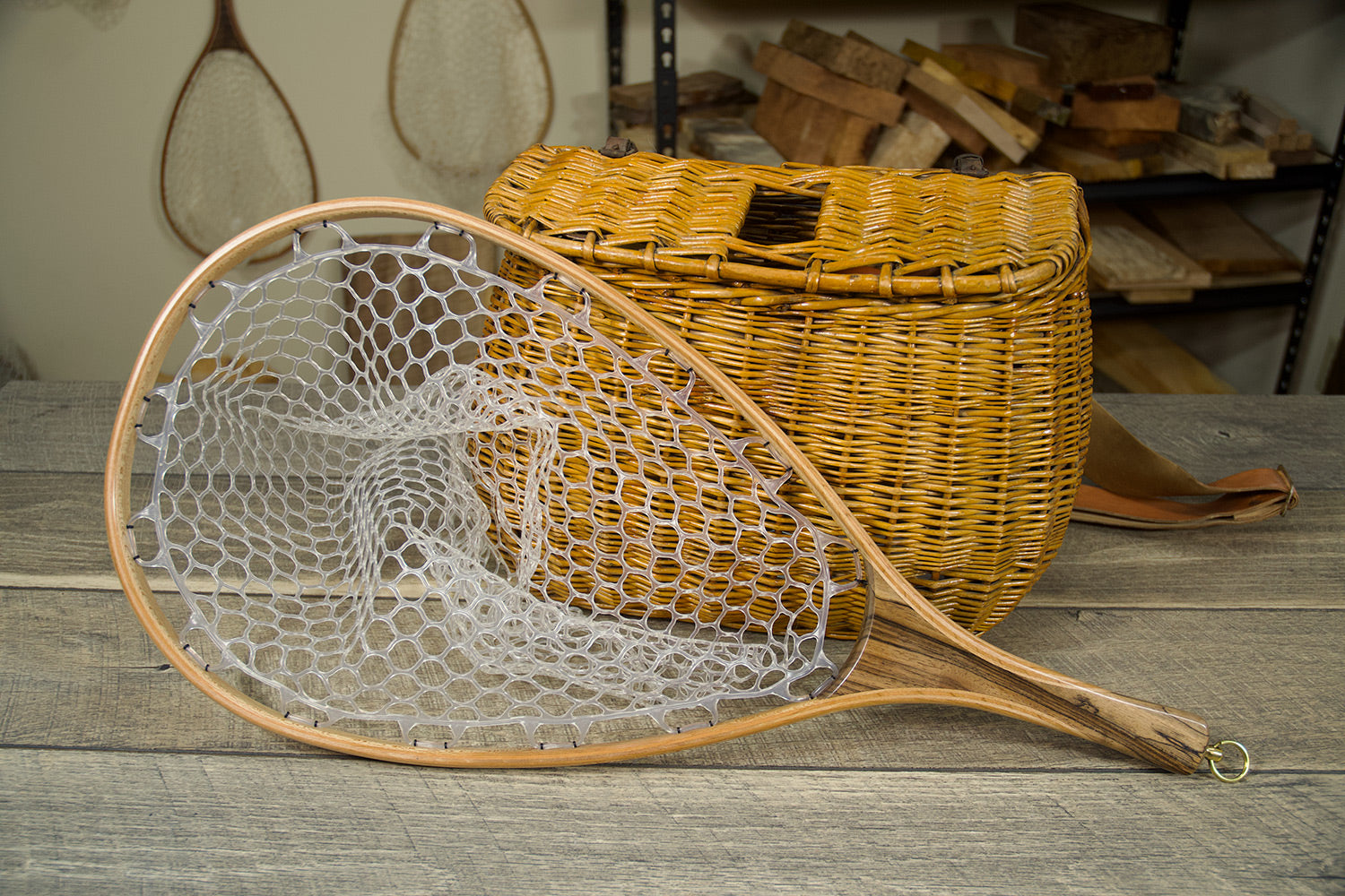 English Walnut Landing Net