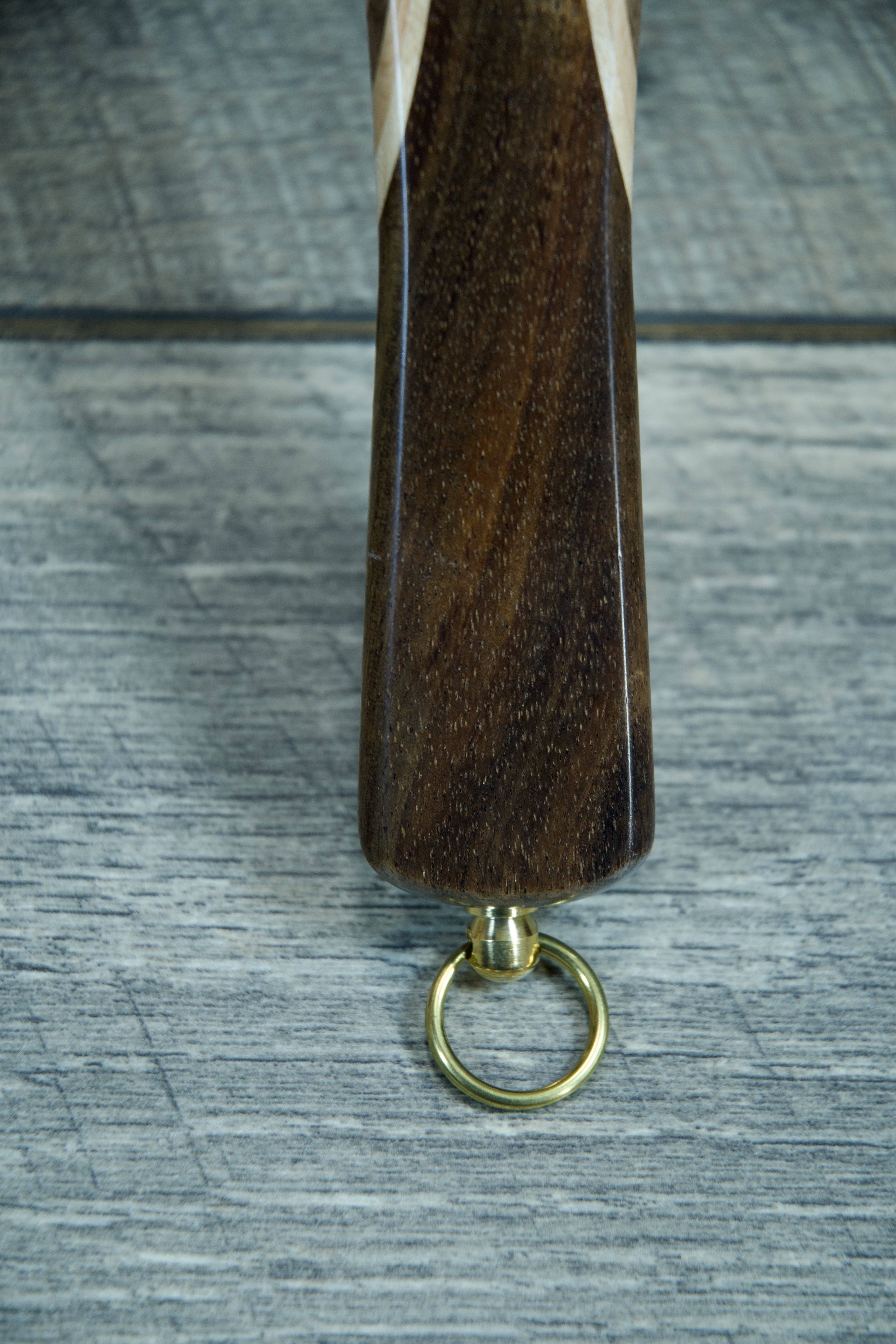 Hawaiian Koa Landing Net - Short Handle 2