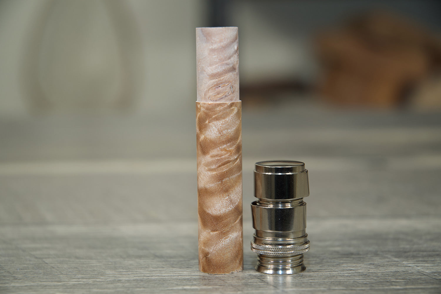 Maple Burl Reel Seat