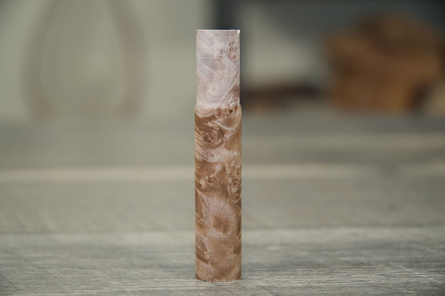 Maple Burl Reel Seat 2