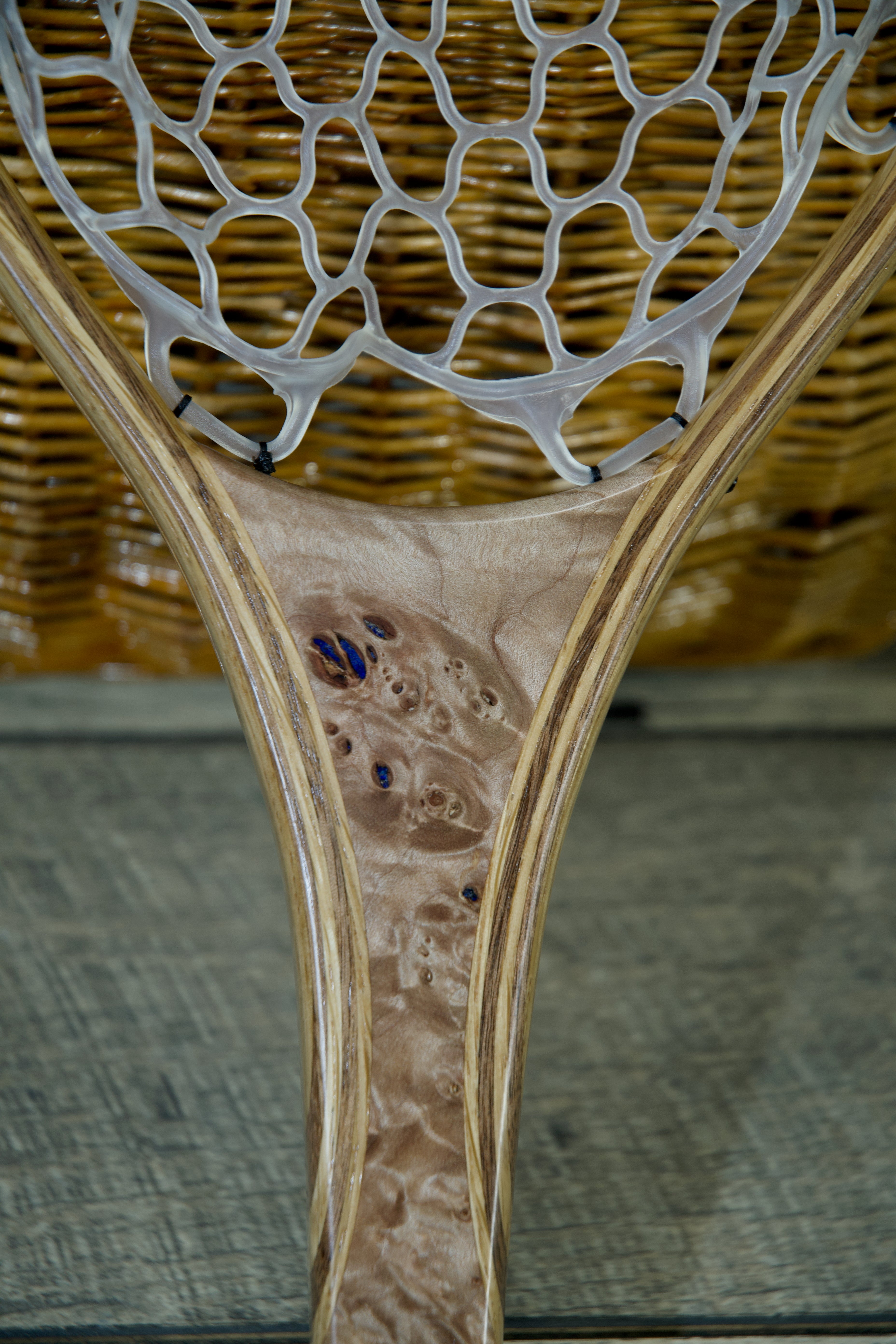 Maple Burl Landing Net