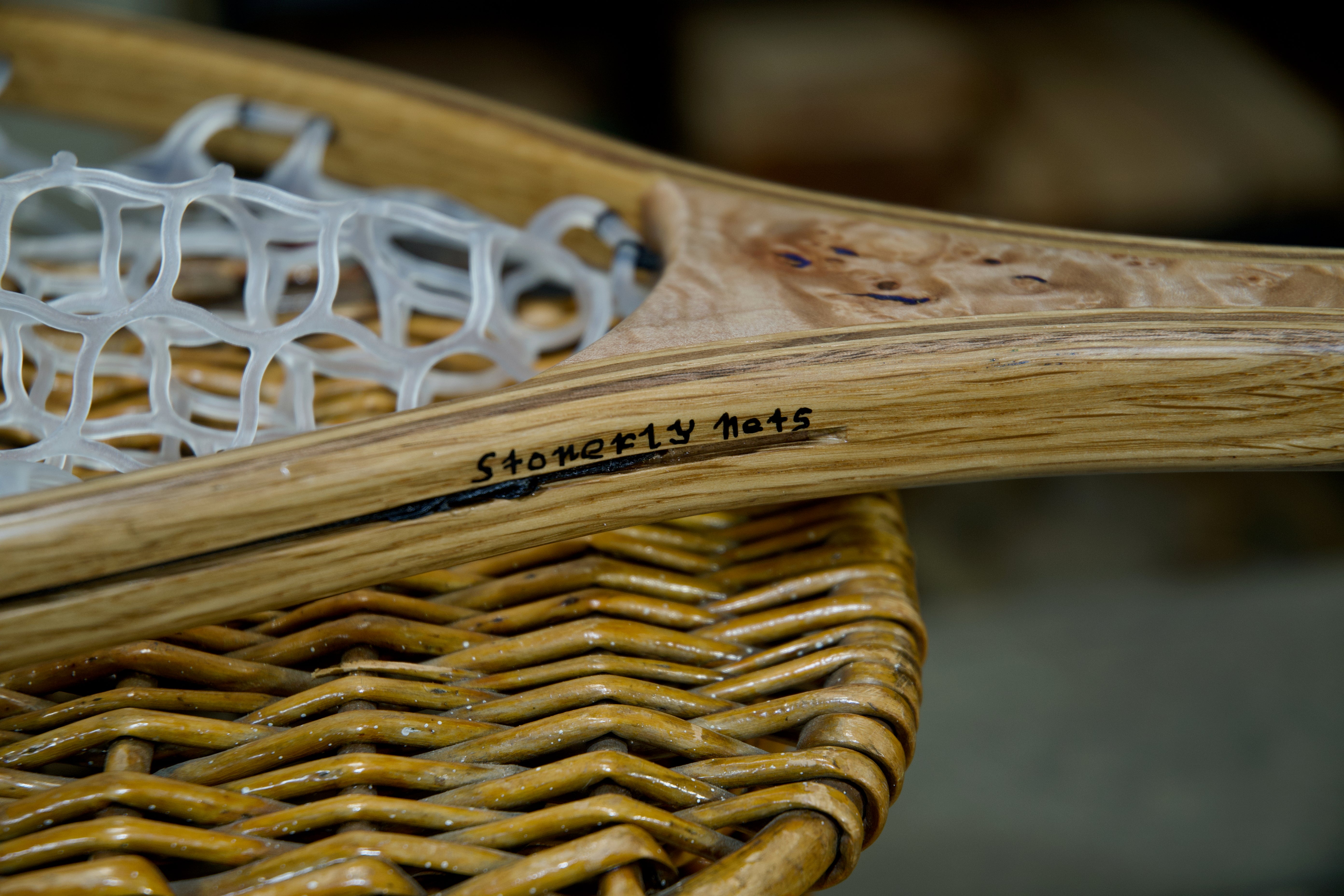 Maple Burl Landing Net