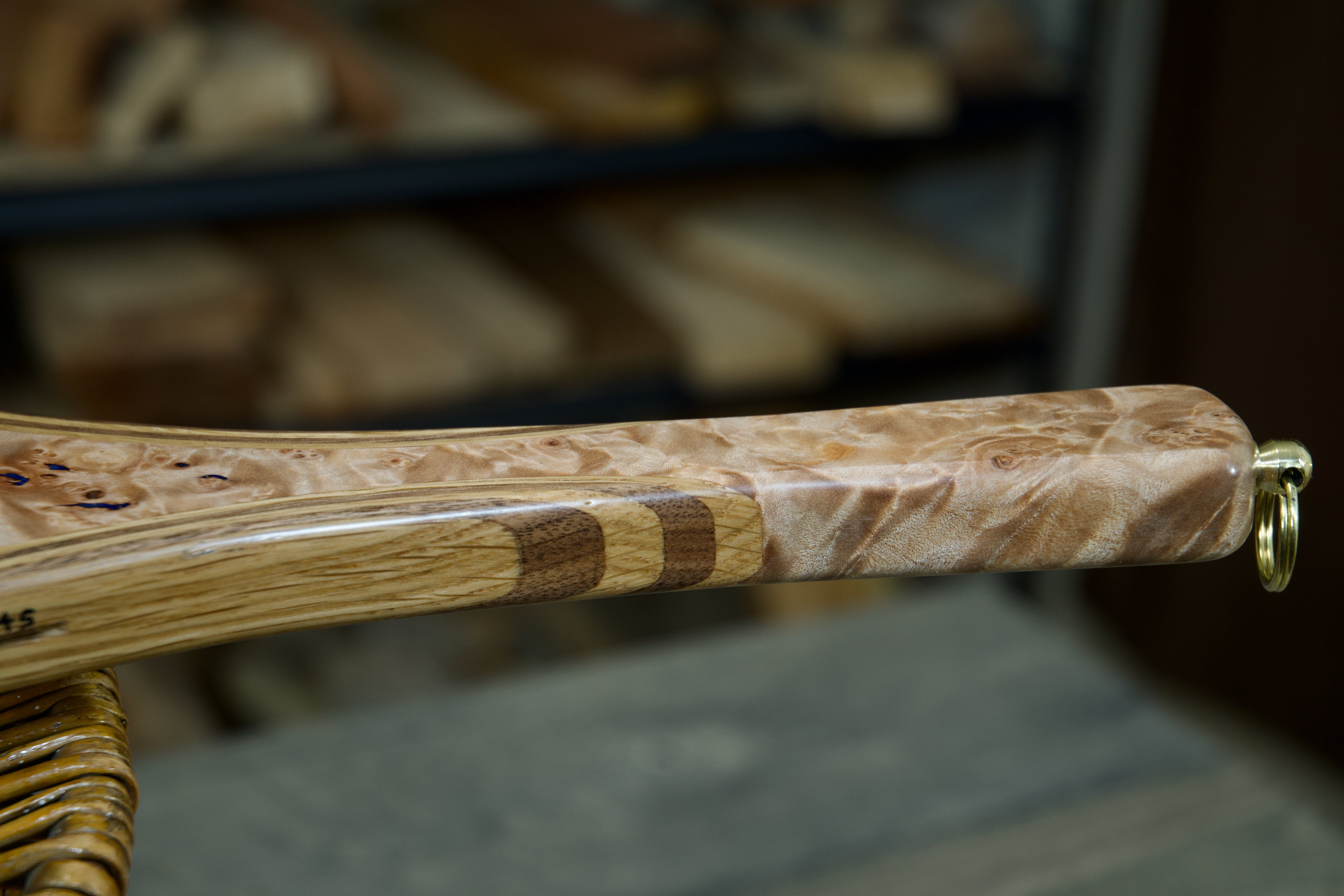 Maple Burl Landing Net