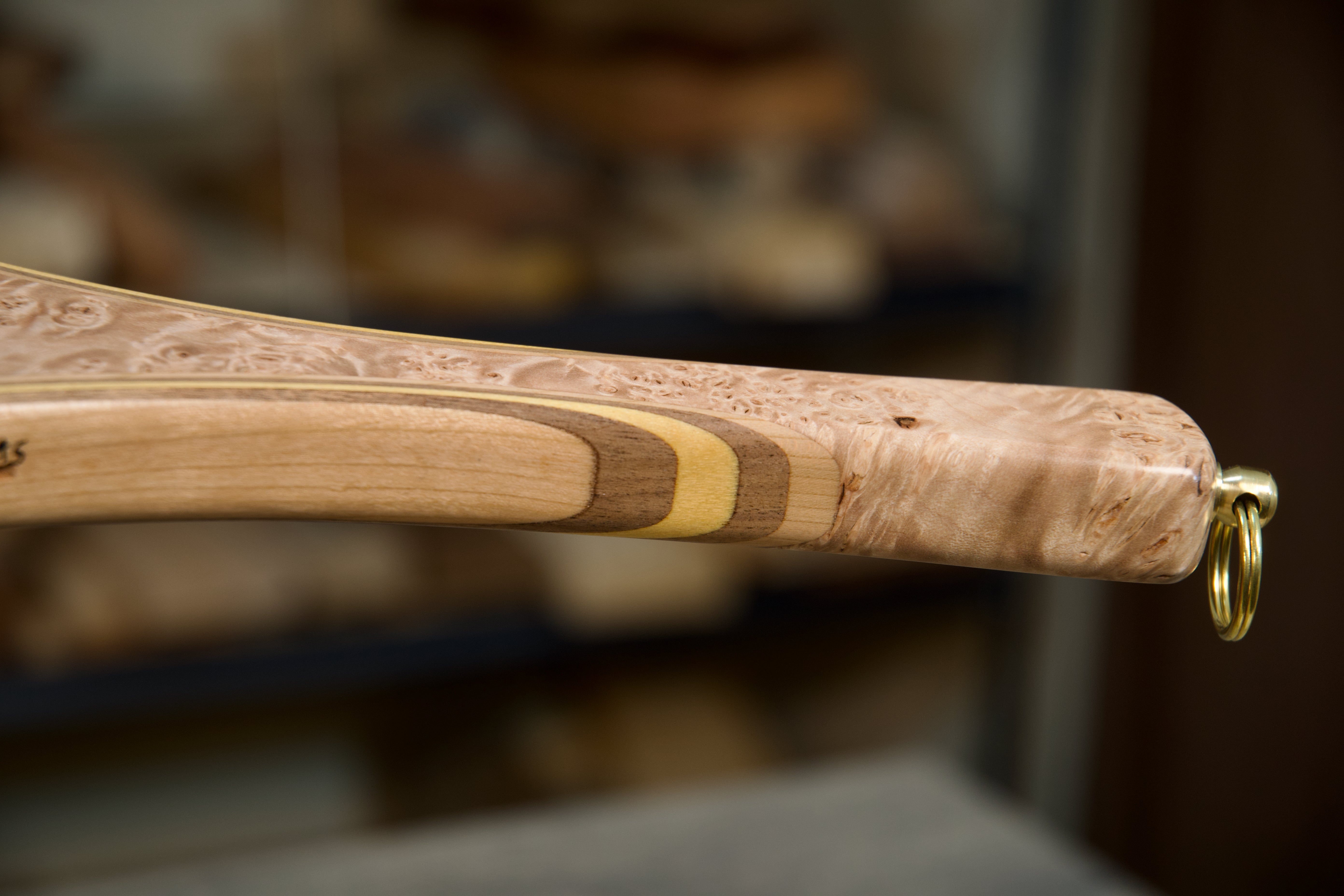 Maple Burl Landing Net