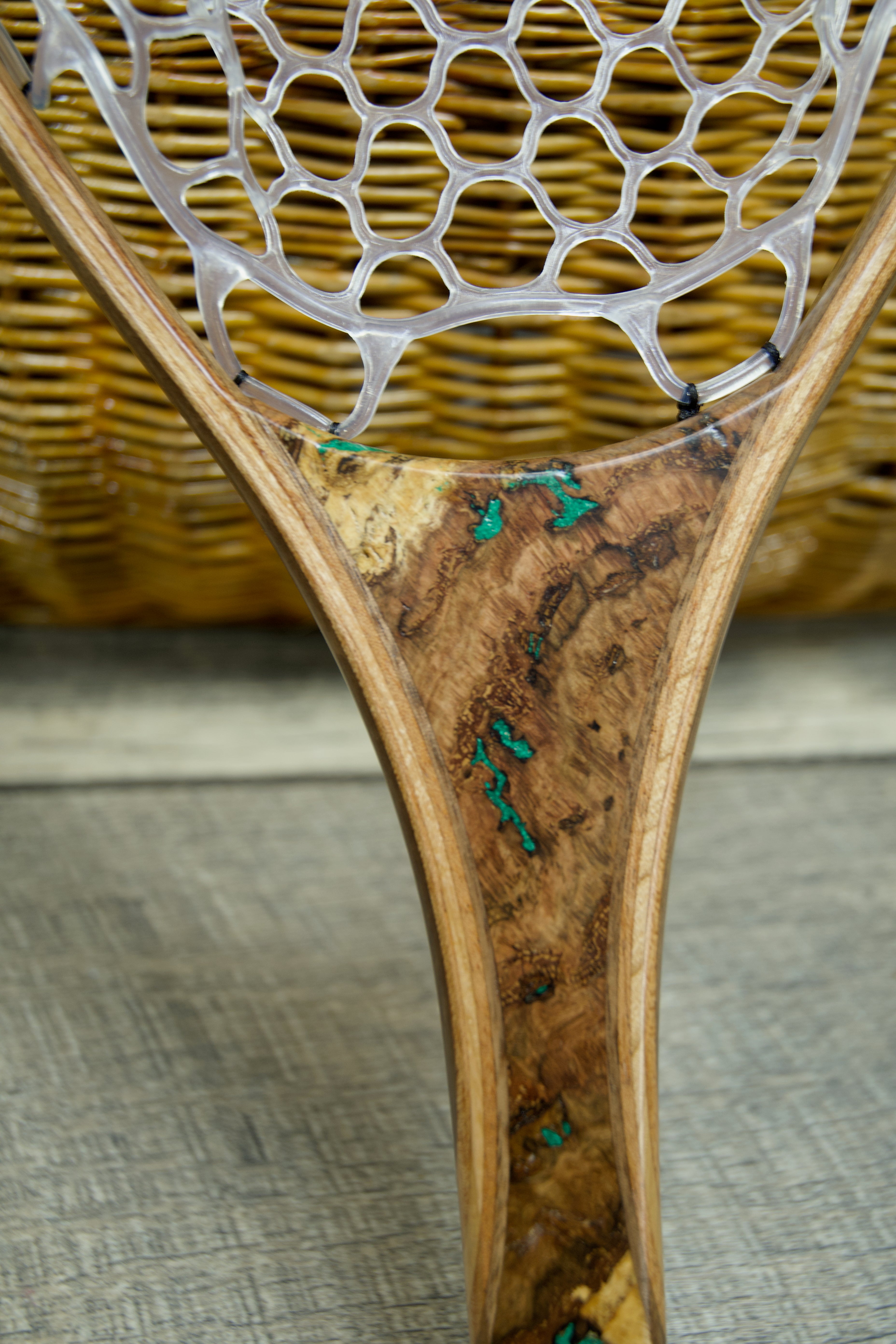 Oak Burl Landing Net