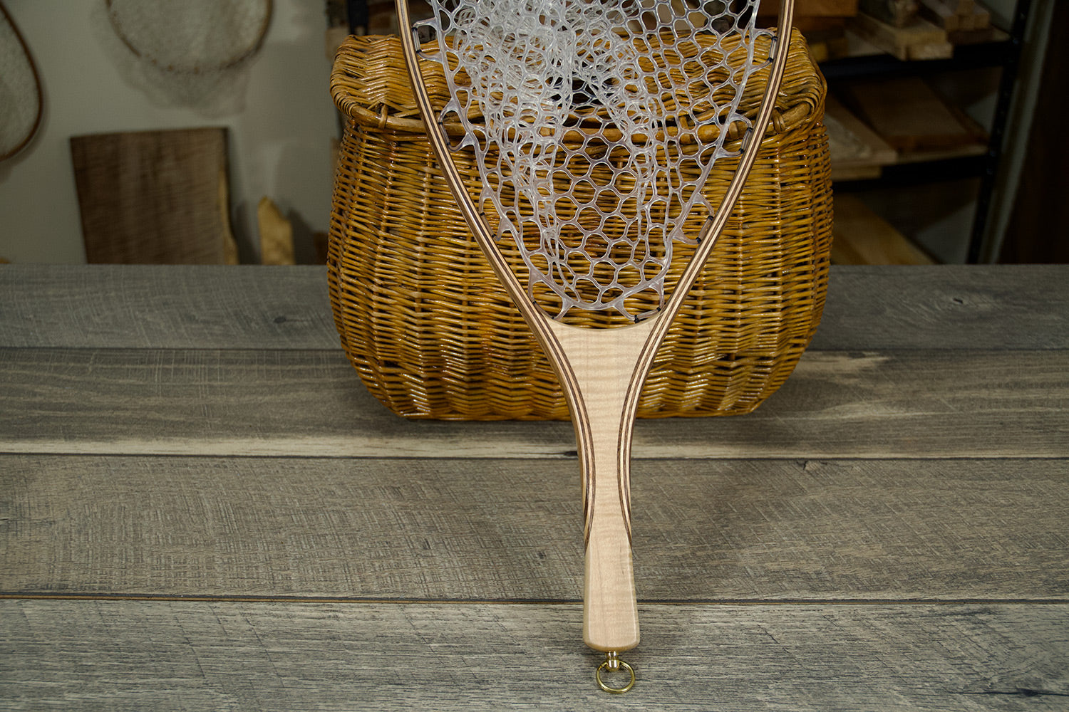 Tiger Maple Landing Net