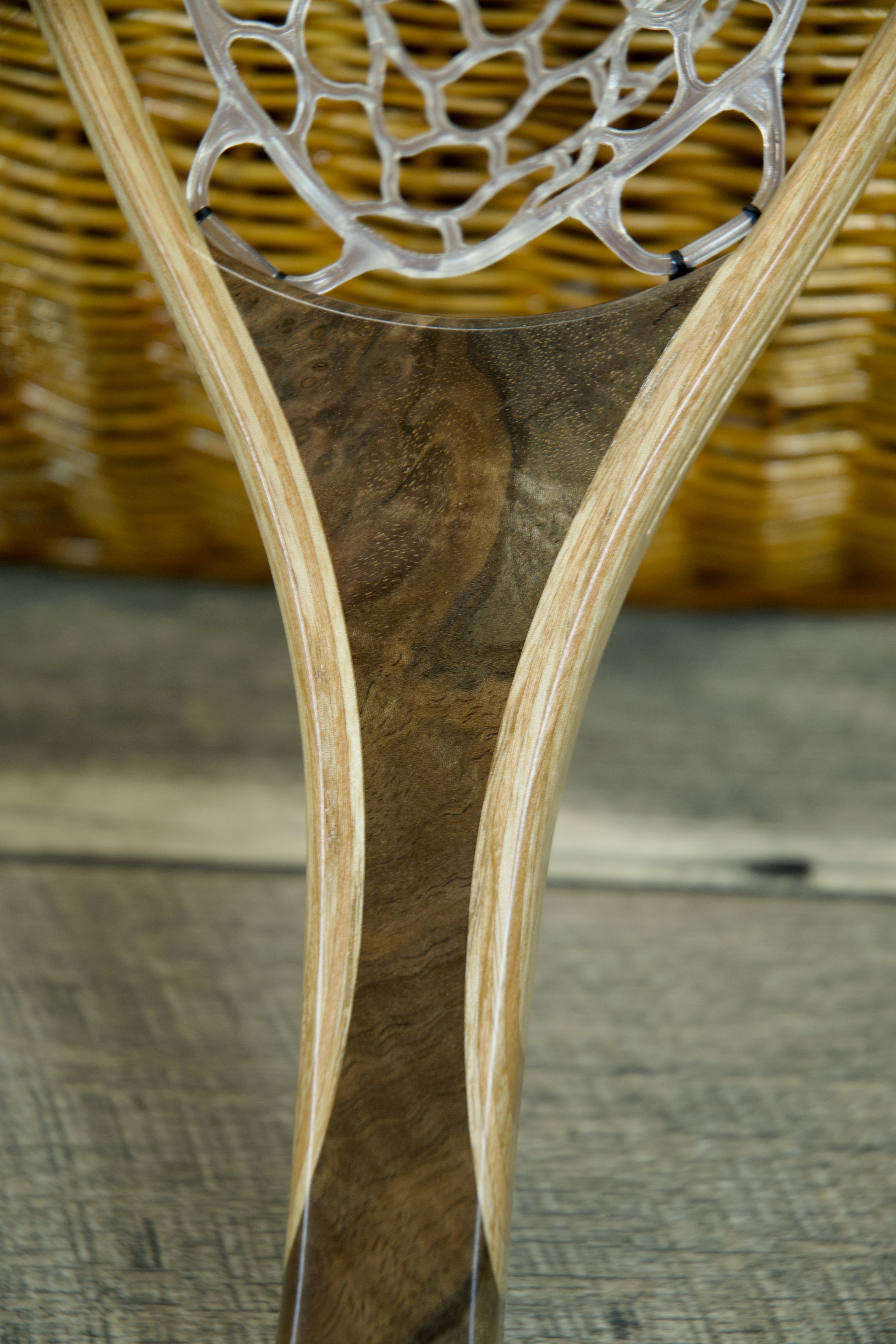 Walnut Burl Landing Net